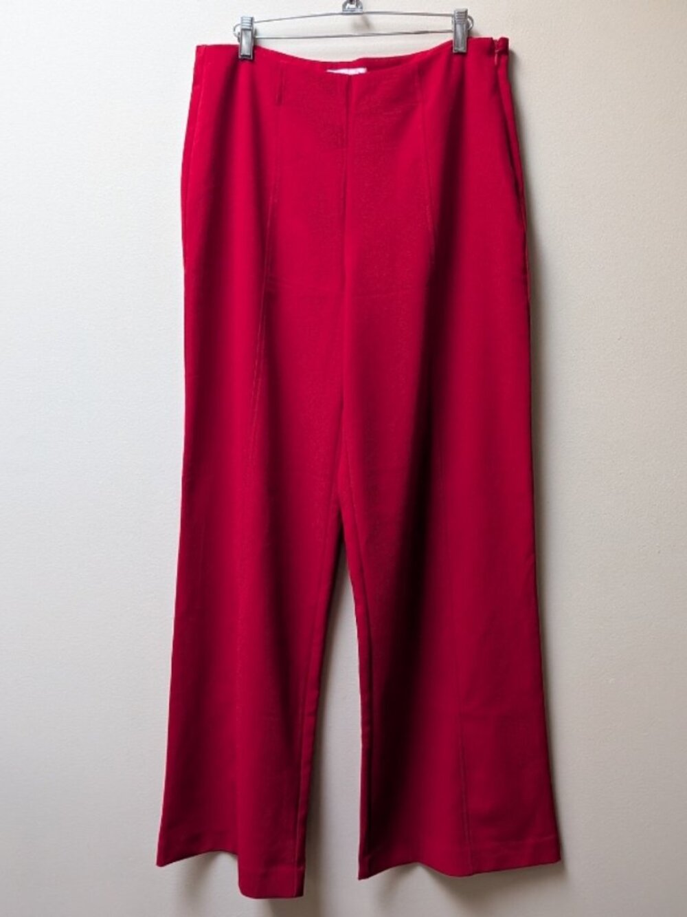 Nanette Lepore red tailored pants / 10